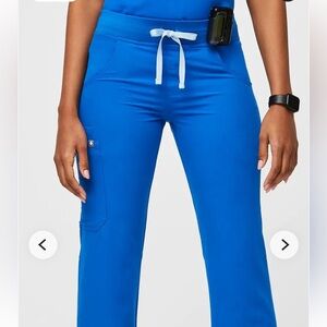 Figs Caribbean Blue Kade Scrub pants. XL Petite.